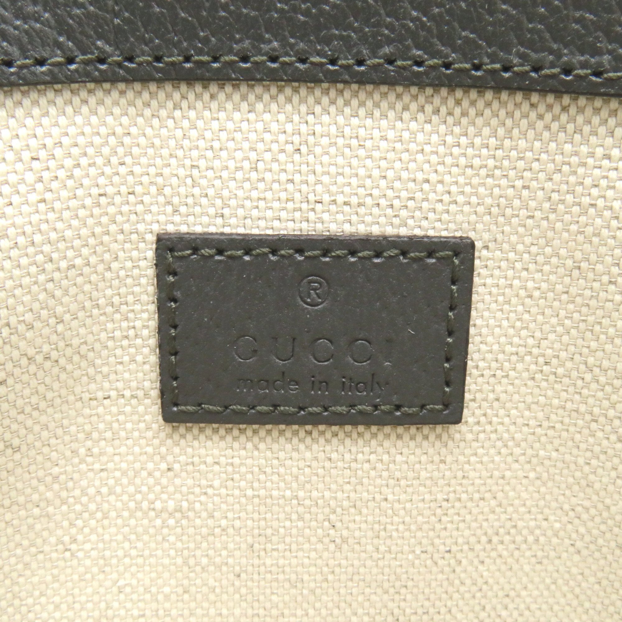 GUCCI Ophidia GG belt bag waist bag Gray PVC coated canvas GG Supreme 7525972ZGMN857690