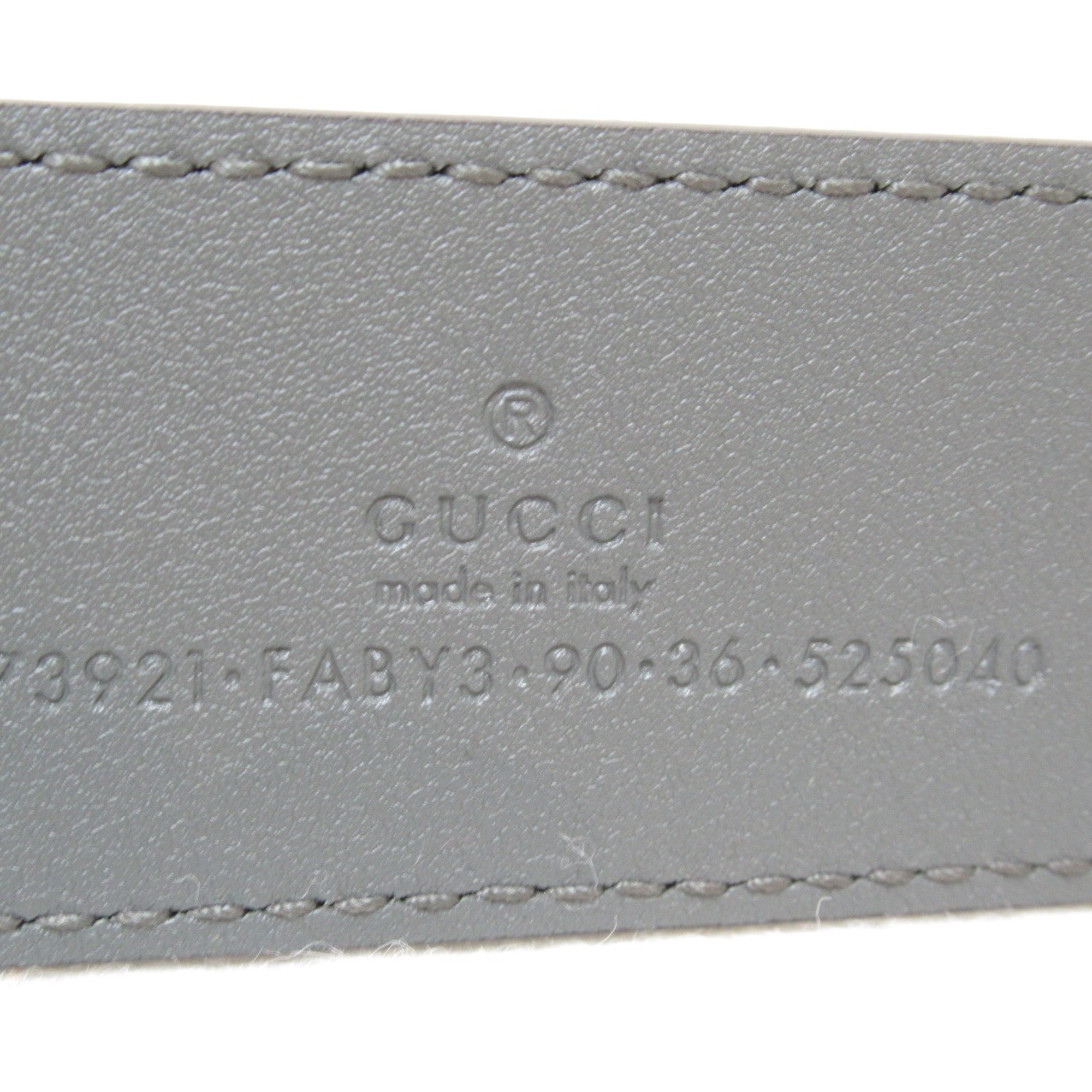 GUCCI Belt with interlocking G detail Blue Black canvas GG Supreme Canvas 673921FABY3124490