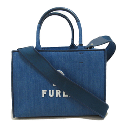 Furla 2wayTote Bag Opportunity Blue cotton WB00255BX15422157S