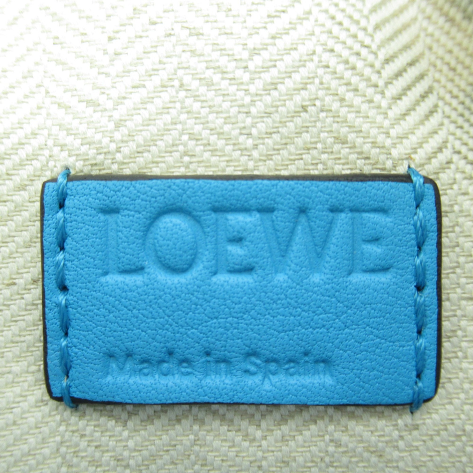 LOEWE Bum bag Shoulder Bag Blue Calfskin (cowhide) B510U89X025620