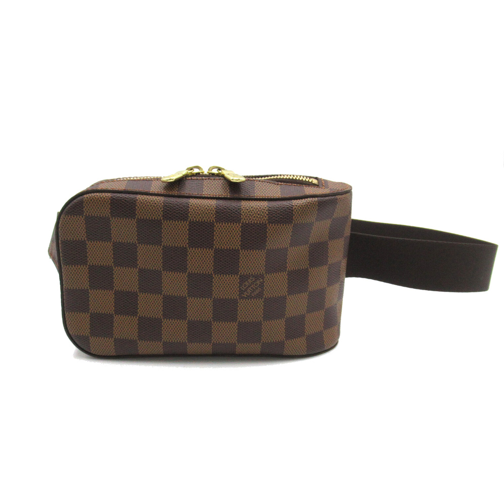 LOUIS VUITTON geronimos Brown Ebene Damier PVC coated canvas N51994 ...