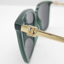 JIMMY CHOO sunglasses Black Green Stainless Steel Plastic TOTTA/G 1ED/IR