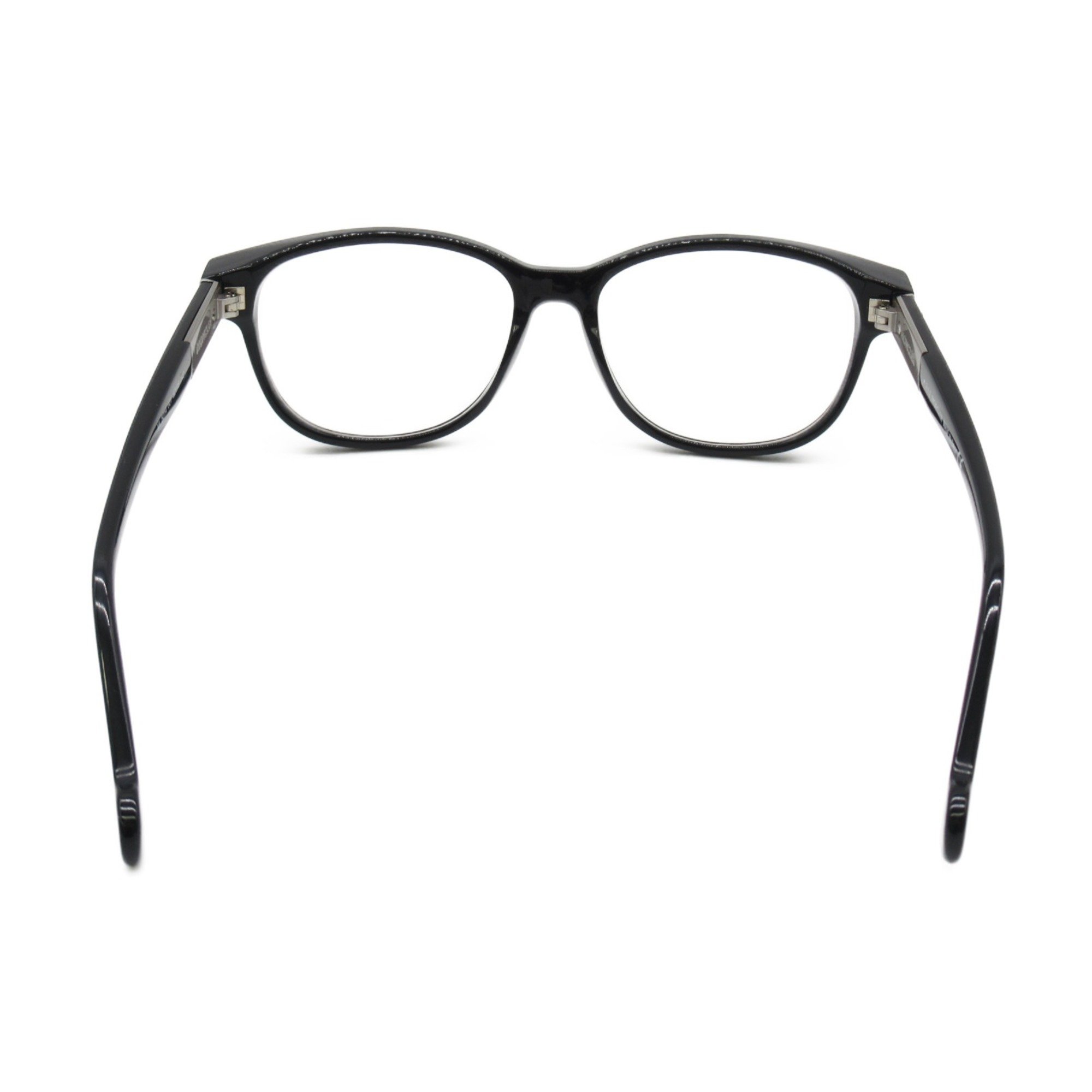 MONCLER Date Glasses Glasses Frame Black Plastic 5014 001(52)