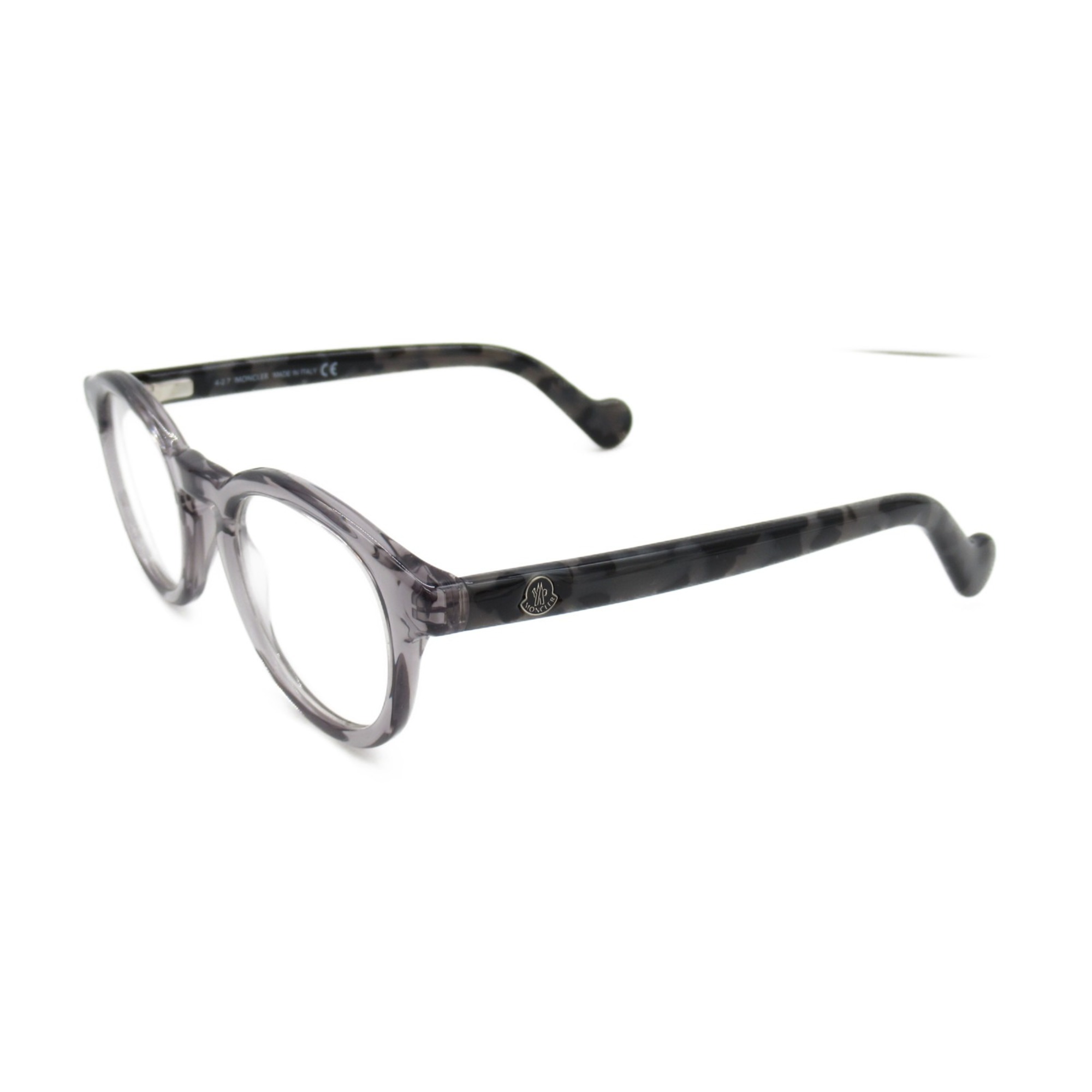MONCLER Date Glasses Glasses Frame Clear Plastic 5002 020(46)