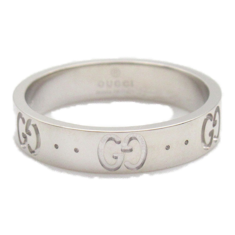 GUCCI Icon ring Ring Silver K18WG(WhiteGold) Silver | eLADY Globazone