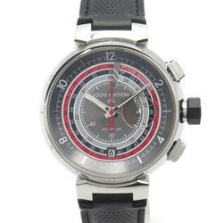 LOUIS VUITTON Tambour Voyage Chronograph Wrist Watch watch Wrist Watch Q102C Mechanical Automatic Gray  Stainless Ste Q102C