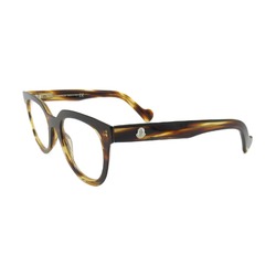 MONCLER Date Glasses Glasses Frame Brown Plastic 5005 045(47)
