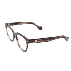 MONCLER Date Glasses Glasses Frame Brown Plastic 5005 081(47)