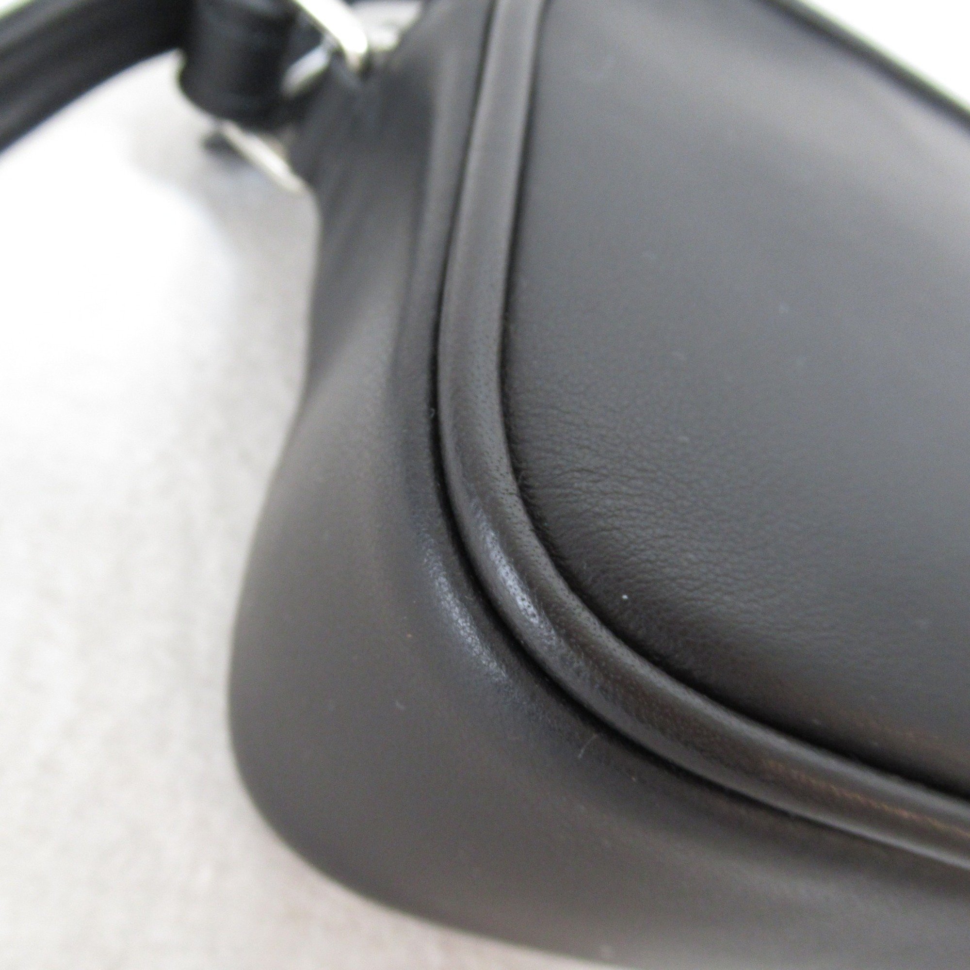 courreges Shoulder Bag Black leather 123GSA010CR0010