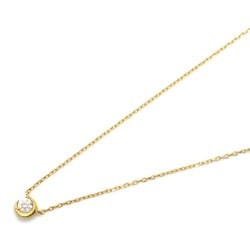 STAR JEWELRY Diamond Necklace Necklace Clear  K18 (Yellow Gold) Clear