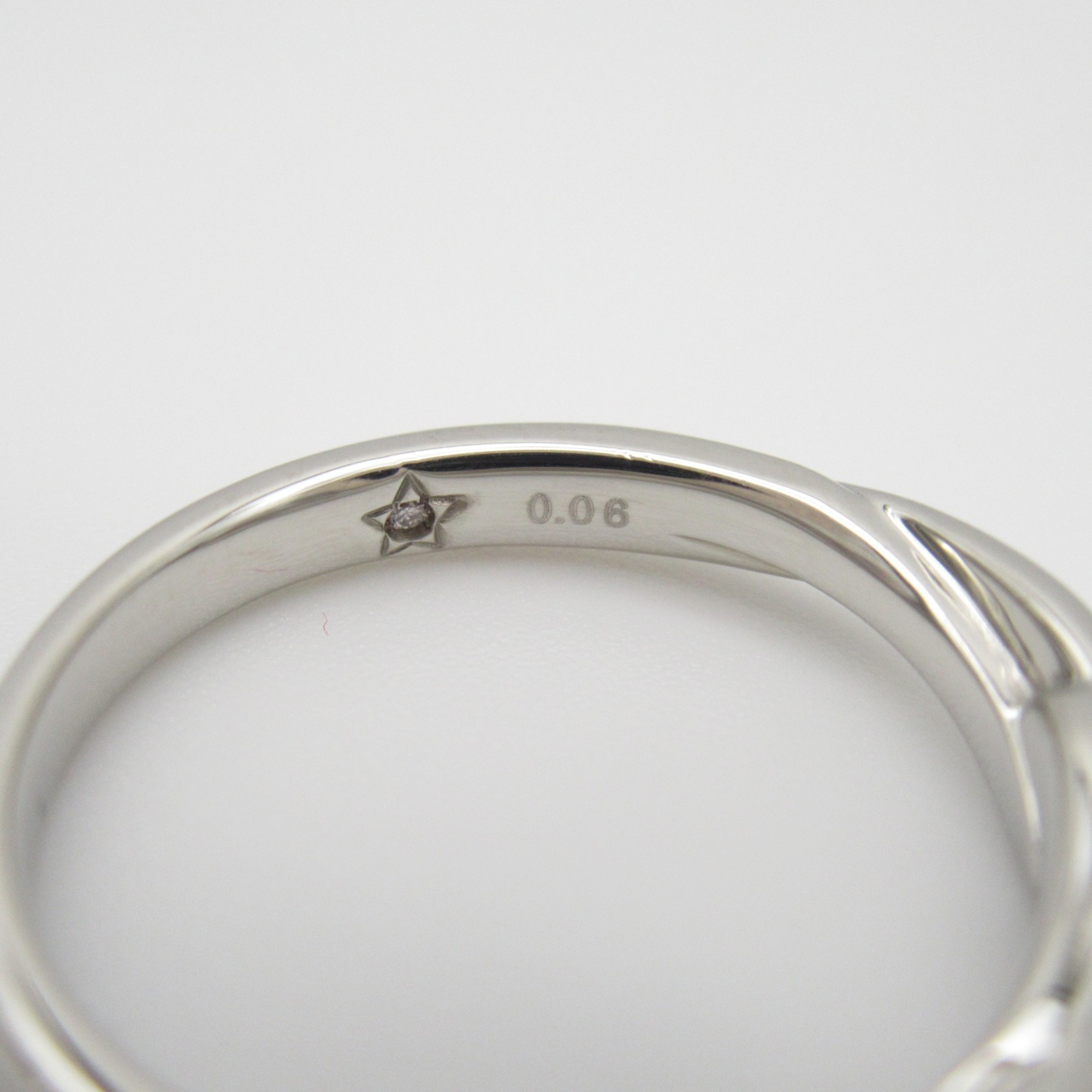 STAR JEWELRY Dialing Ring Clear  Pt950Platinum Clear