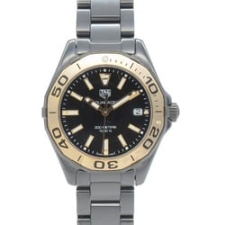 TAG HEUER Aquaracer Wrist Watch Wrist Watch WAY1355.BH0716 Quartz Black  K18PG(Rose Gold) ceramic WAY1355.BH0716