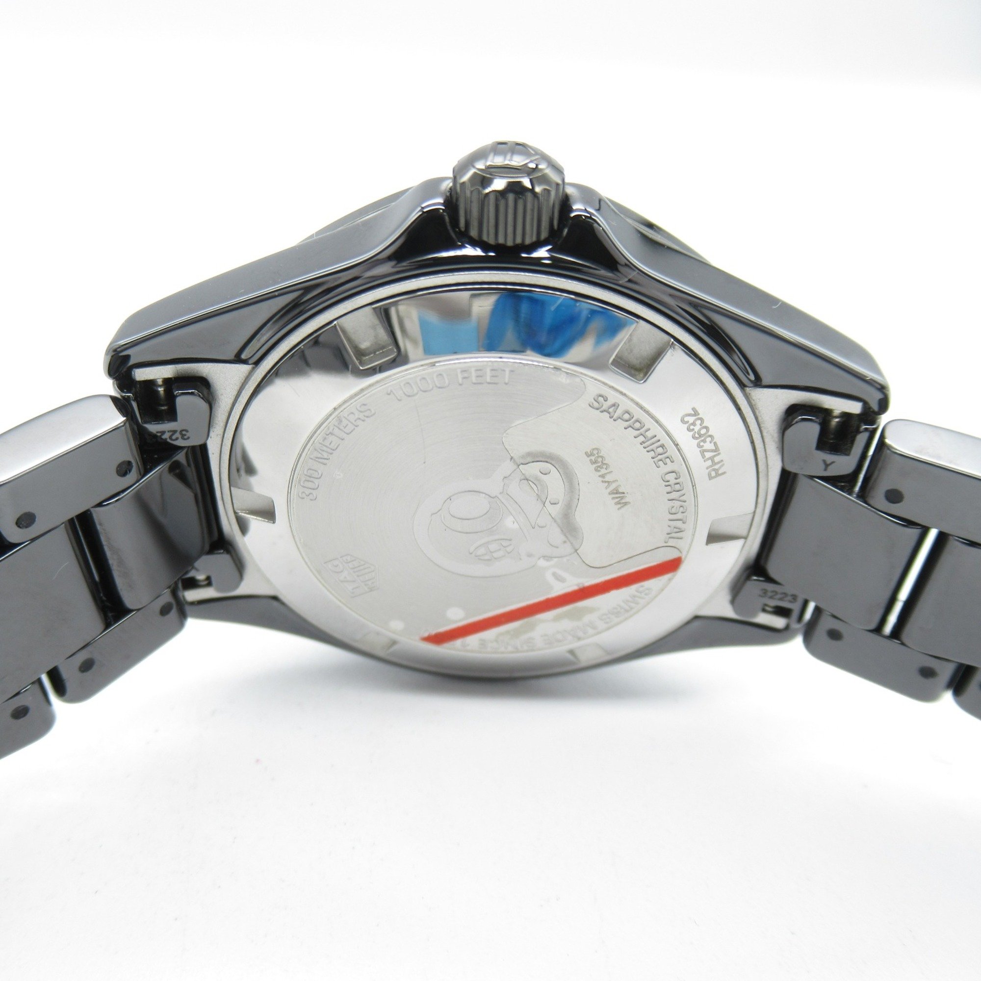 TAG HEUER Aquaracer Wrist Watch Wrist Watch WAY1355.BH0716 Quartz Black  K18PG(Rose Gold) ceramic WAY1355.BH0716