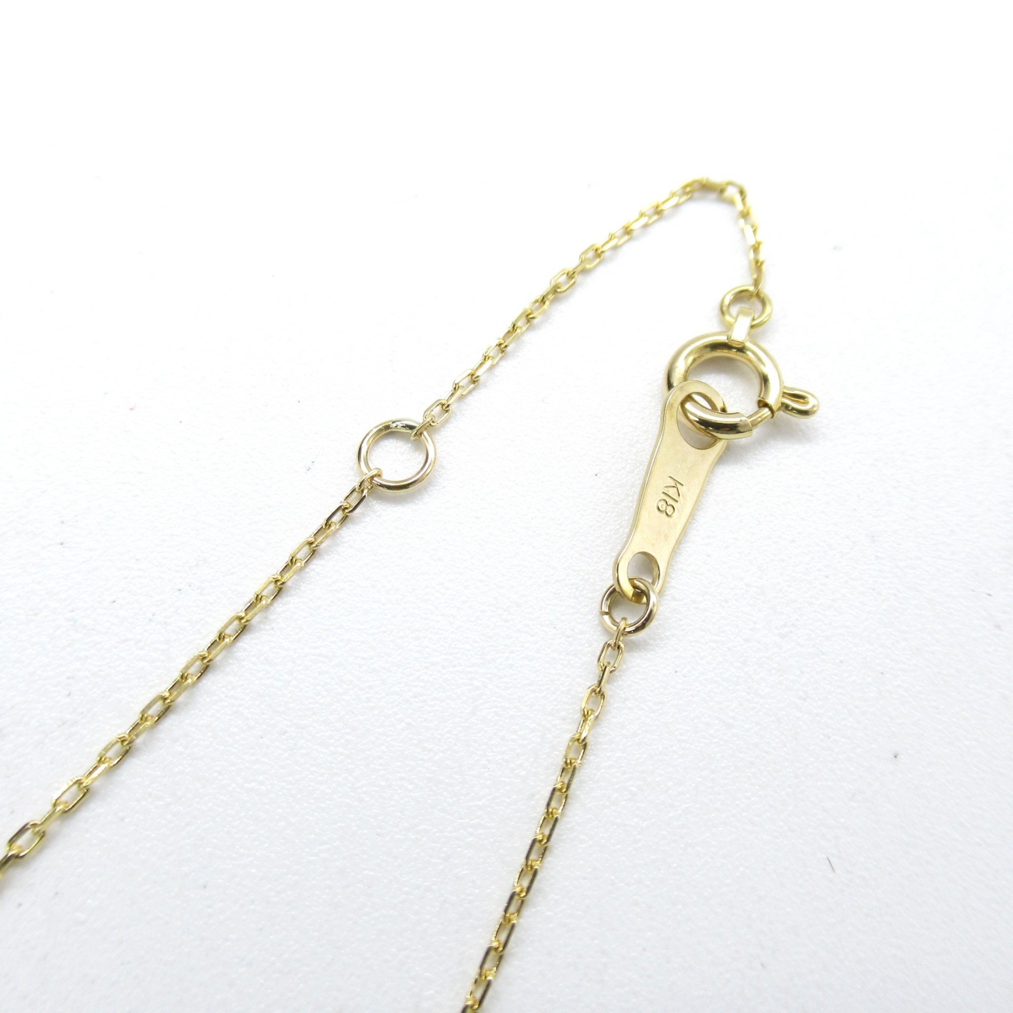 Vendome Aoyama Horseshoe diamond Necklace Necklace Clear  K18 (Yellow Gold) Clear