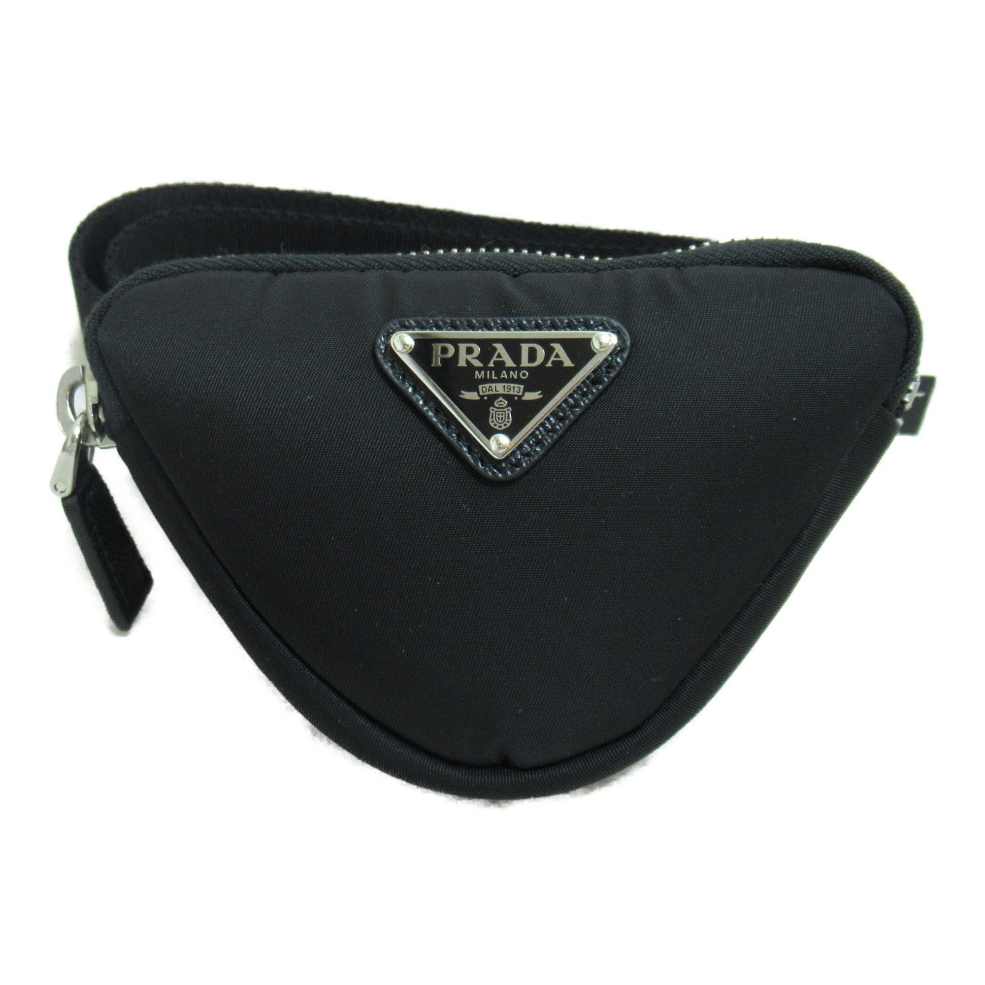 PRADA belt with pouch Black polyester polyamide 1CN0872DMNF000285