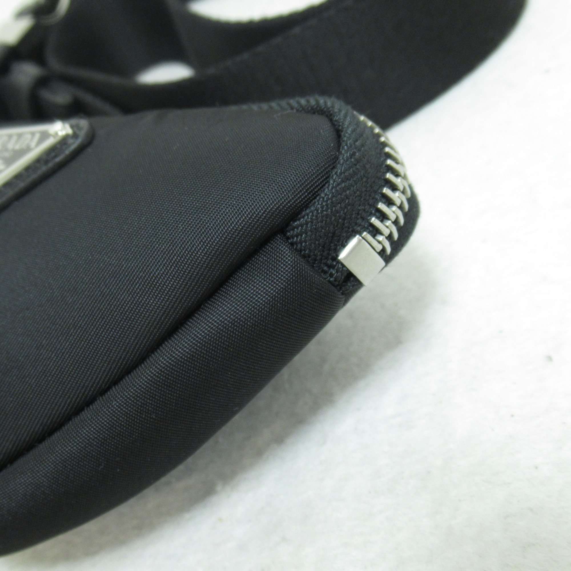 PRADA belt with pouch Black polyester polyamide 1CN0872DMNF000285