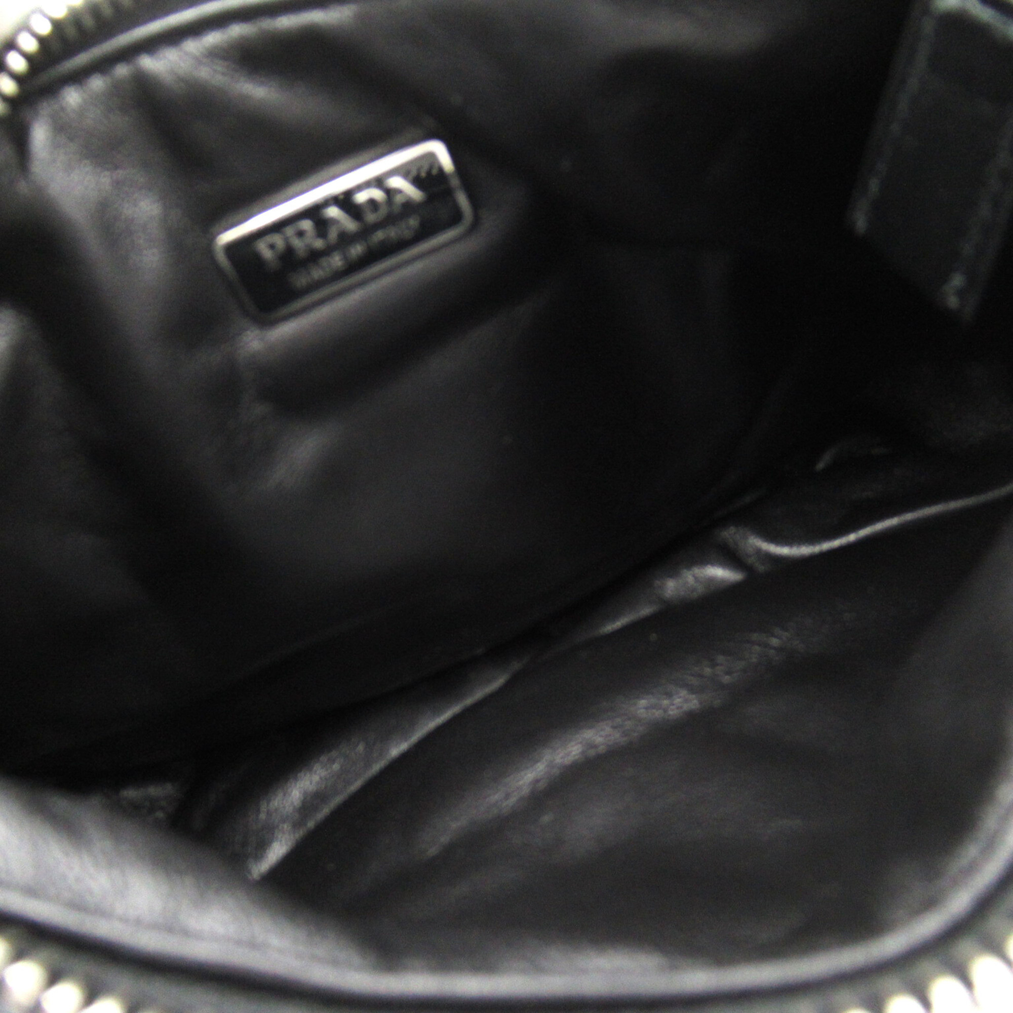 PRADA 2wayShoulder Bag Black leather 1BA3842DYIF0002
