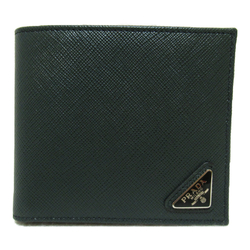 PRADA Two fold wallet Khaki Safiano leather 2MO738QHHF077U