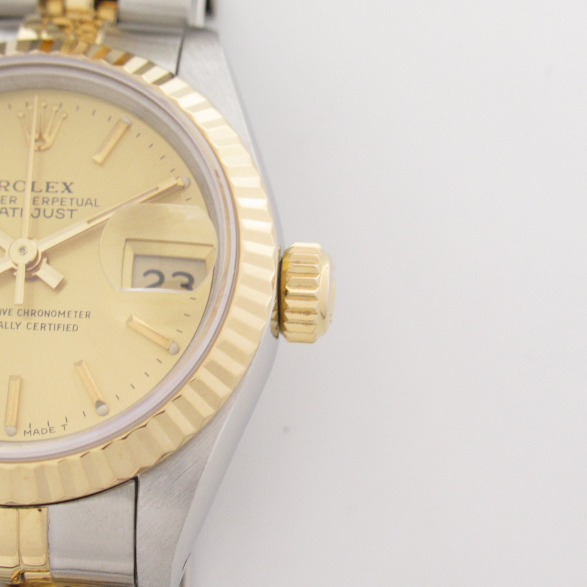 ROLEX Datejust N number Wrist Watch watch Wrist Watch 69173 Mechanical Automatic Gold  K18 (Yellow Gold) Stainless St 69173