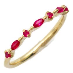 STAR JEWELRY Rubis ring Ring Pink  K18 (Yellow Gold) Pink