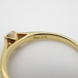 STAR JEWELRY Dialing Ring Clear  K18 (Yellow Gold) Clear
