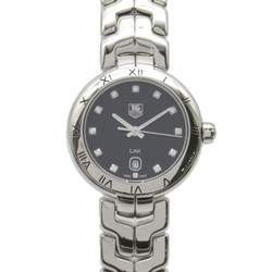 TAG HEUER Link 11P Diamond Date Wrist Watch Wrist Watch WAT1410 Quartz Black  Stainless Steel diamond WAT1410
