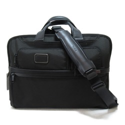 TUMI Compact LG Laptop Brief Business Bag Brown Nylon 02603114D3