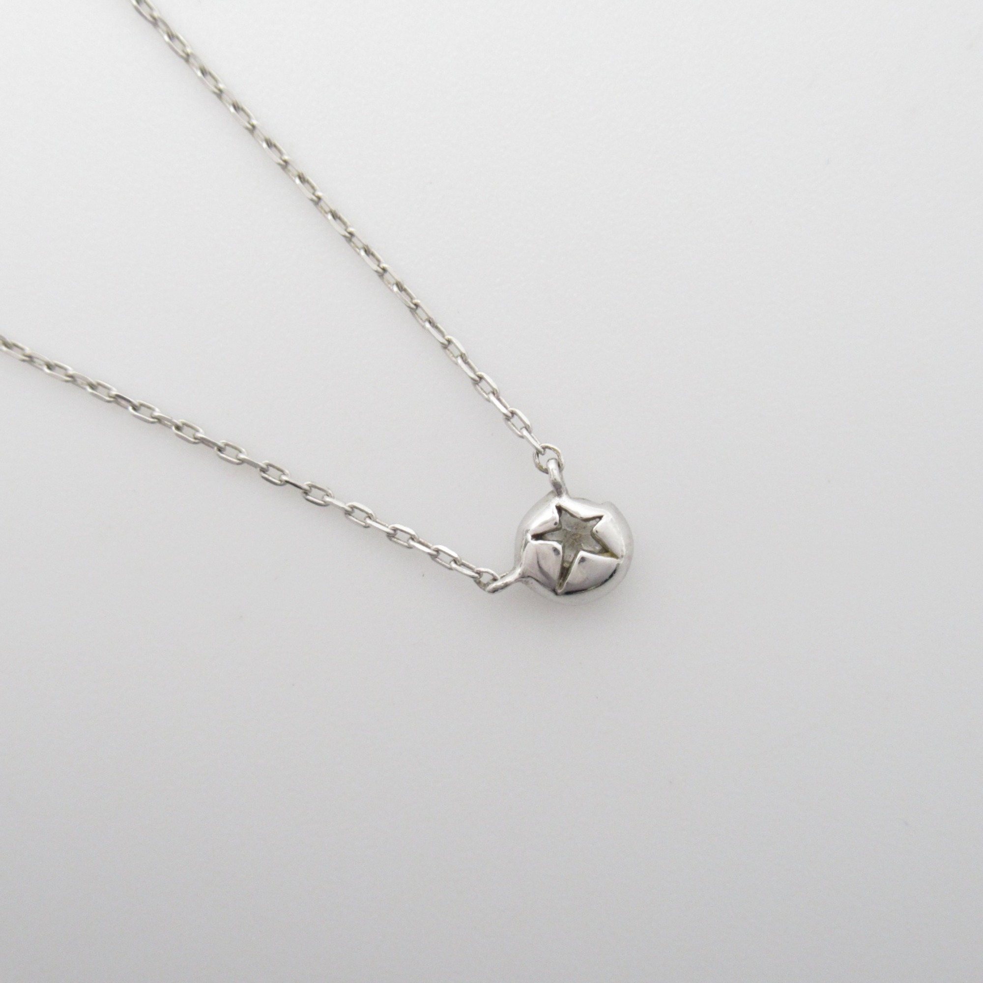 STAR JEWELRY Diamond Necklace Necklace Clear  K18WG(WhiteGold) Clear