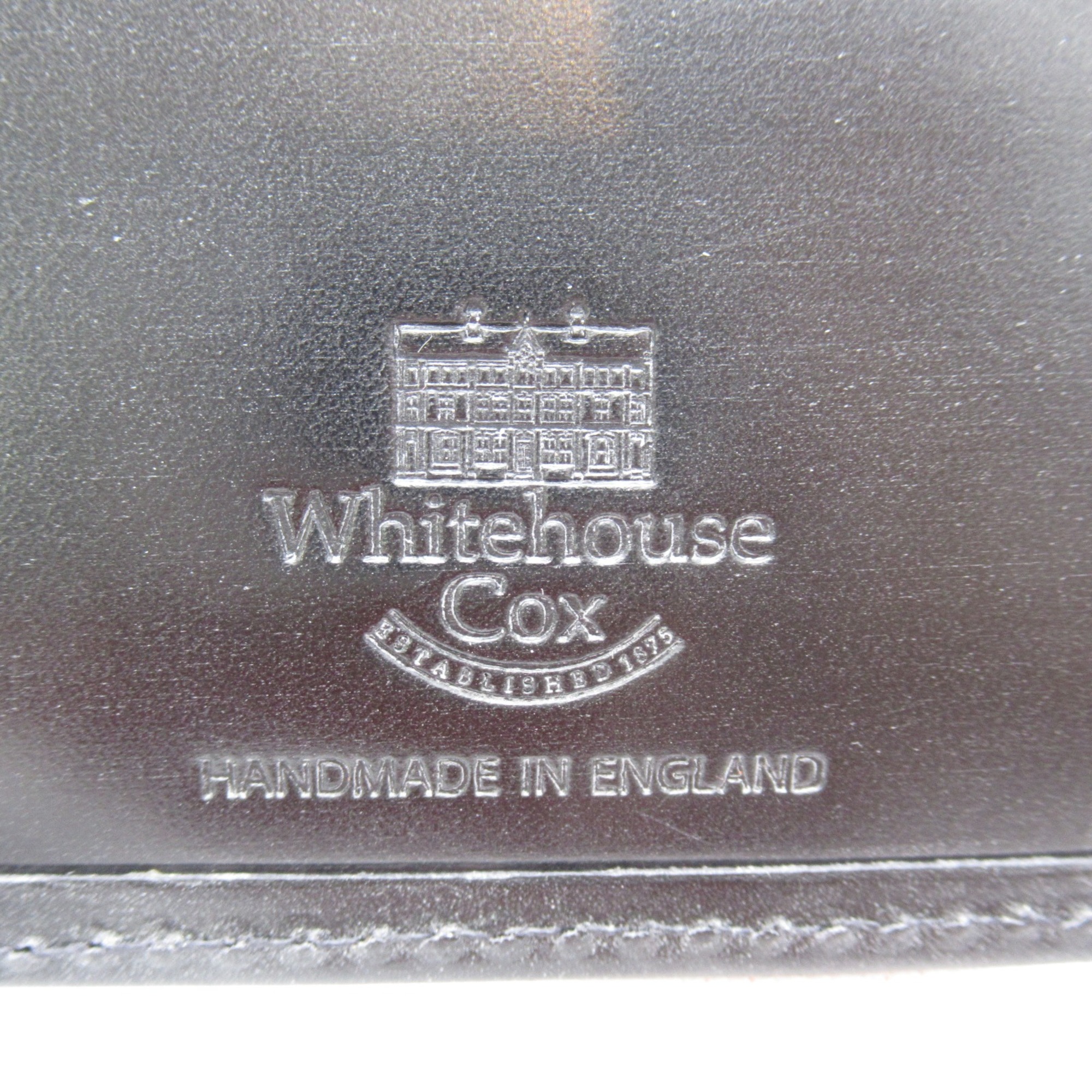Whitehouse Cox wallet Black leather S7532