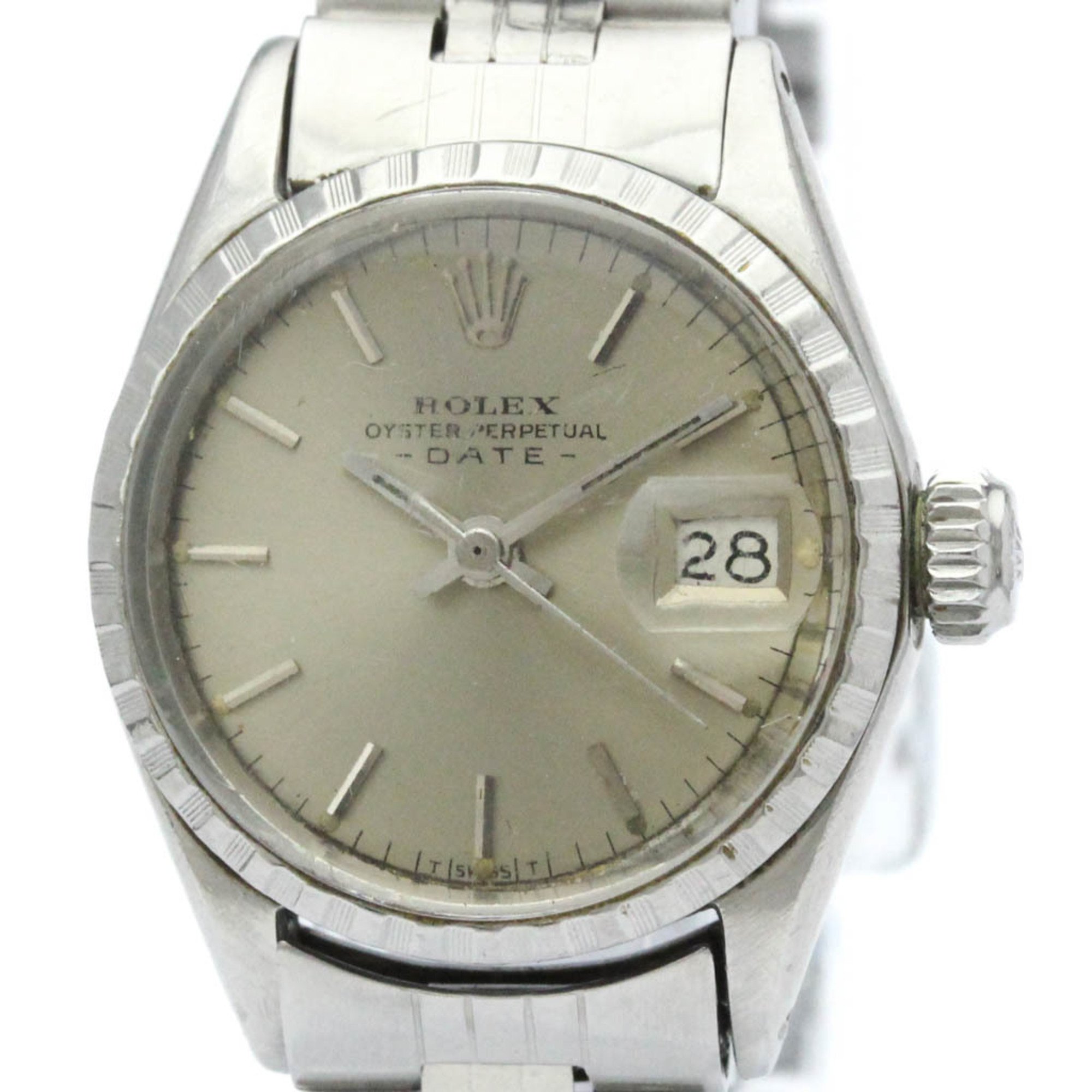 Vintage ROLEX Oyster Perpetual 6524 Date Automatic Steel Automatic Watch 6524