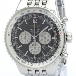 Polished BREITLING Navitimer Heritage Steel Automatic Mens Watch A35340 BF561705