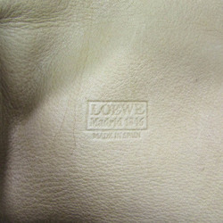Loewe Anagram Women's Suede Tote Bag Beige,Brown