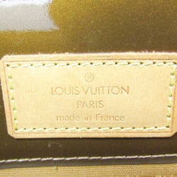 Louis Vuitton Monogram Vernis Reade PM M91146 Women's Handbag Bronze