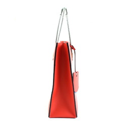 BALENCIAGA Handbag Shoulder Bag Cable Leather Red Ladies