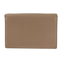 PRADA Mini Envelope Shoulder Bag 1BP020 Saffiano Leather CIPRIA Pink Beige Gold Hardware Wallet 2WAY Clutch