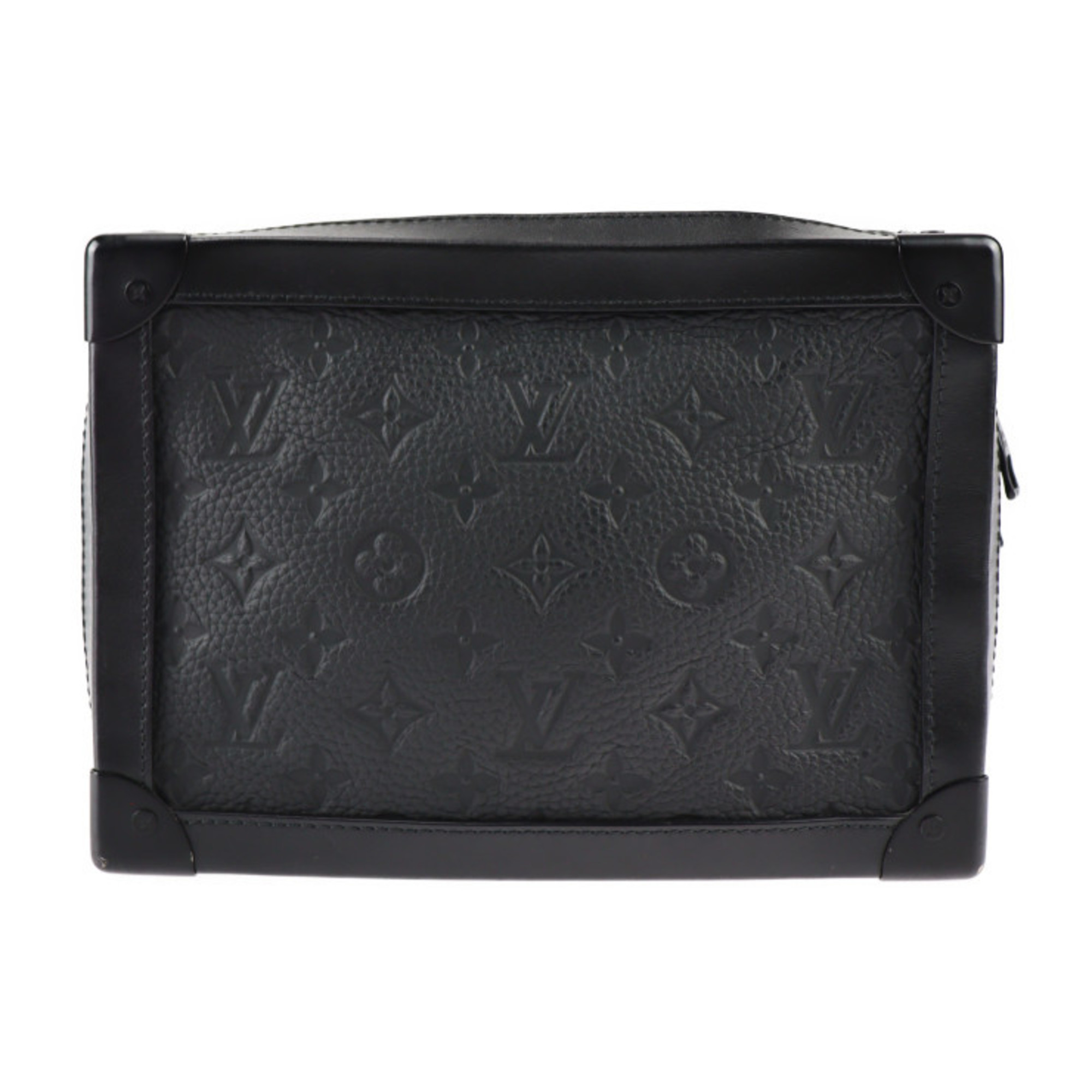 Louis vuitton soft trunk monogram black sale