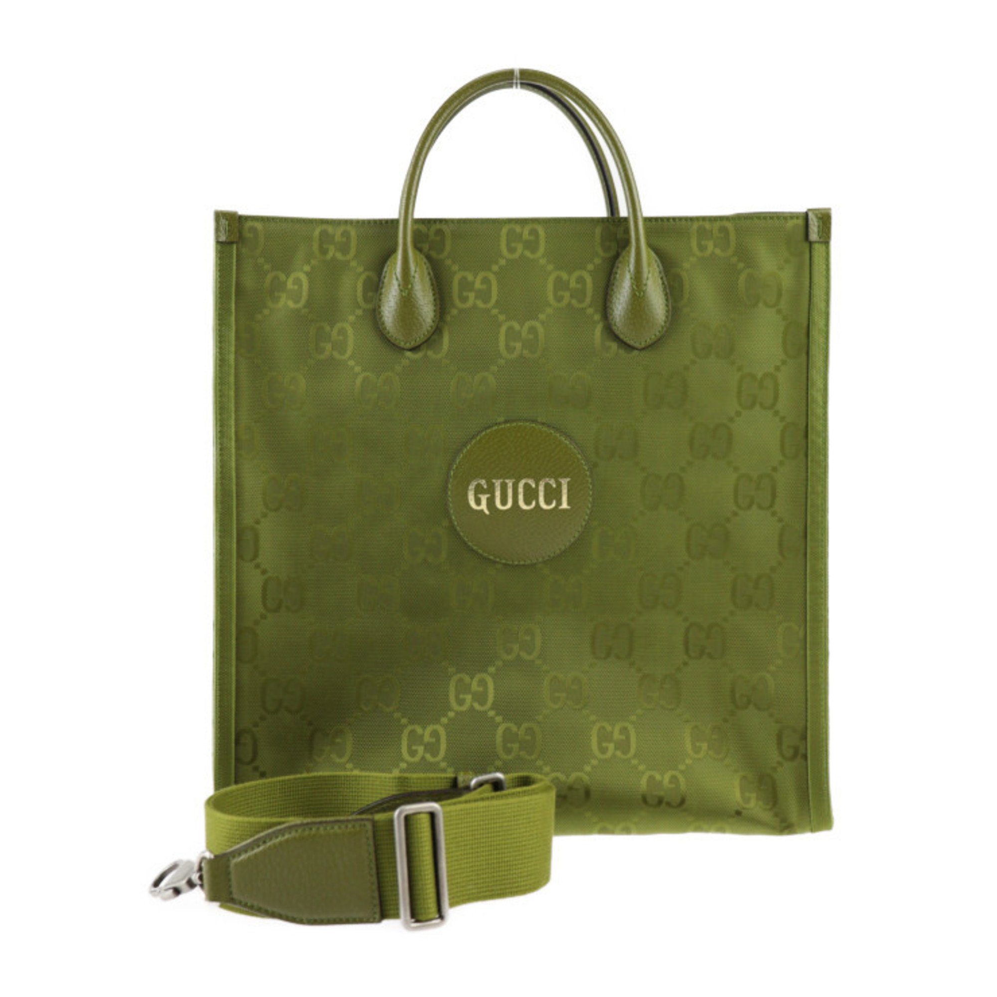 GUCCI Gucci Medium Tote Bag Off The Grid 696043 GG Nylon x Forest Green  Silver Hardware 2WAY Shoulder Japan Limited 2023 Model | eLADY Globazone