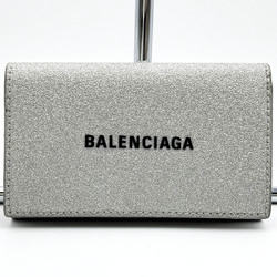 BALENCIAGA Balenciaga Key Case 6 Rows CASH SPARKLING Silver Glitter Bicolor Men's Women's Fashion Chain Accessories