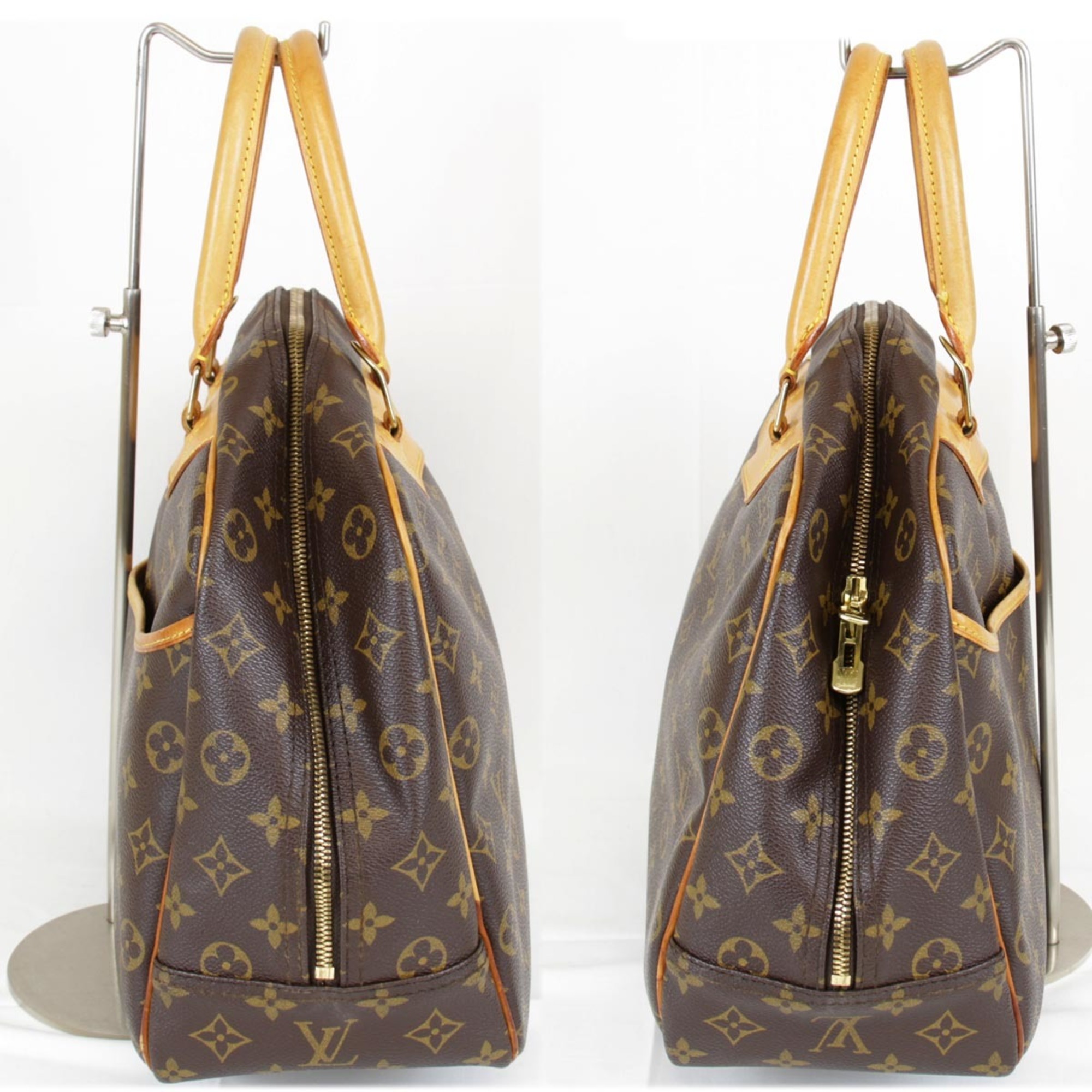 LOUIS VUITTON Deauville M47270 Tote Bag Monogram Canvas Women's