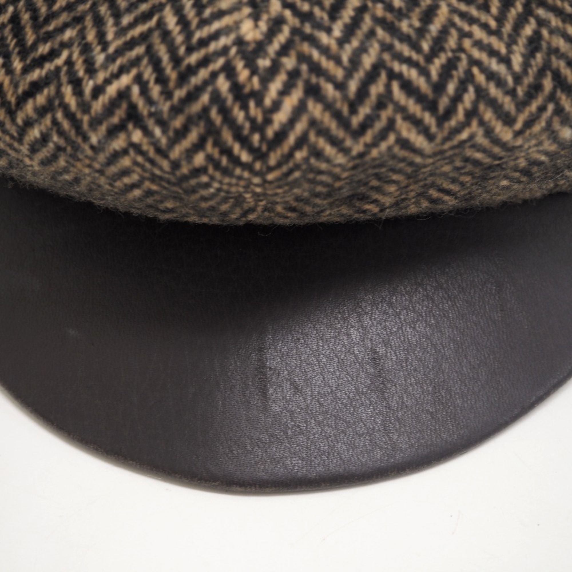 HERMES/Hermes 57 Casquette Brown Unisex