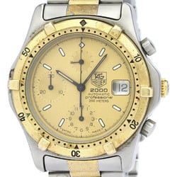 TAG HEUER 2000 Gold Plated Steel Automatic Mens Watch 164.006 BF566070