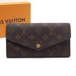 Louis Vuitton Monogram Sarah Wallet Bifold Long Wallet Coquelicot M62236