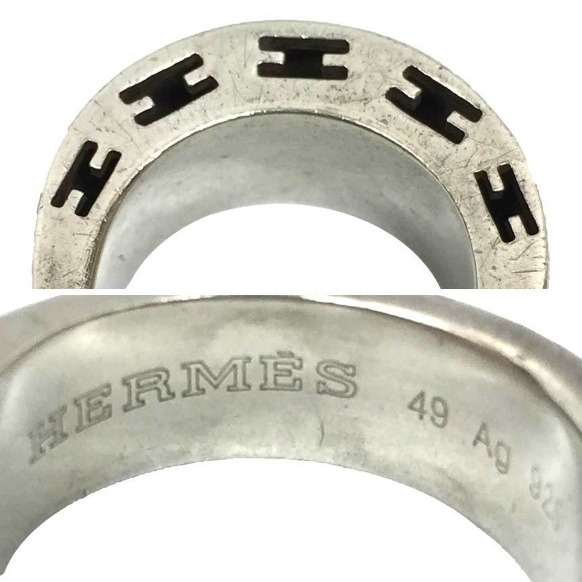 HERMES Craarte Ring AG925 Silver #49 Unisex