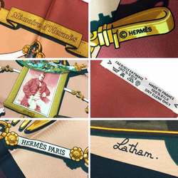 HERMES Carre 90 Scarf Muffler Memoire d' Hermes Memories of 100% Silk