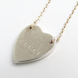 Gucci Silver 925 Women's Pendant (Silver) Heart motif 223512