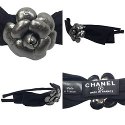 CHANEL Camellia Headband Black Chanel Hair