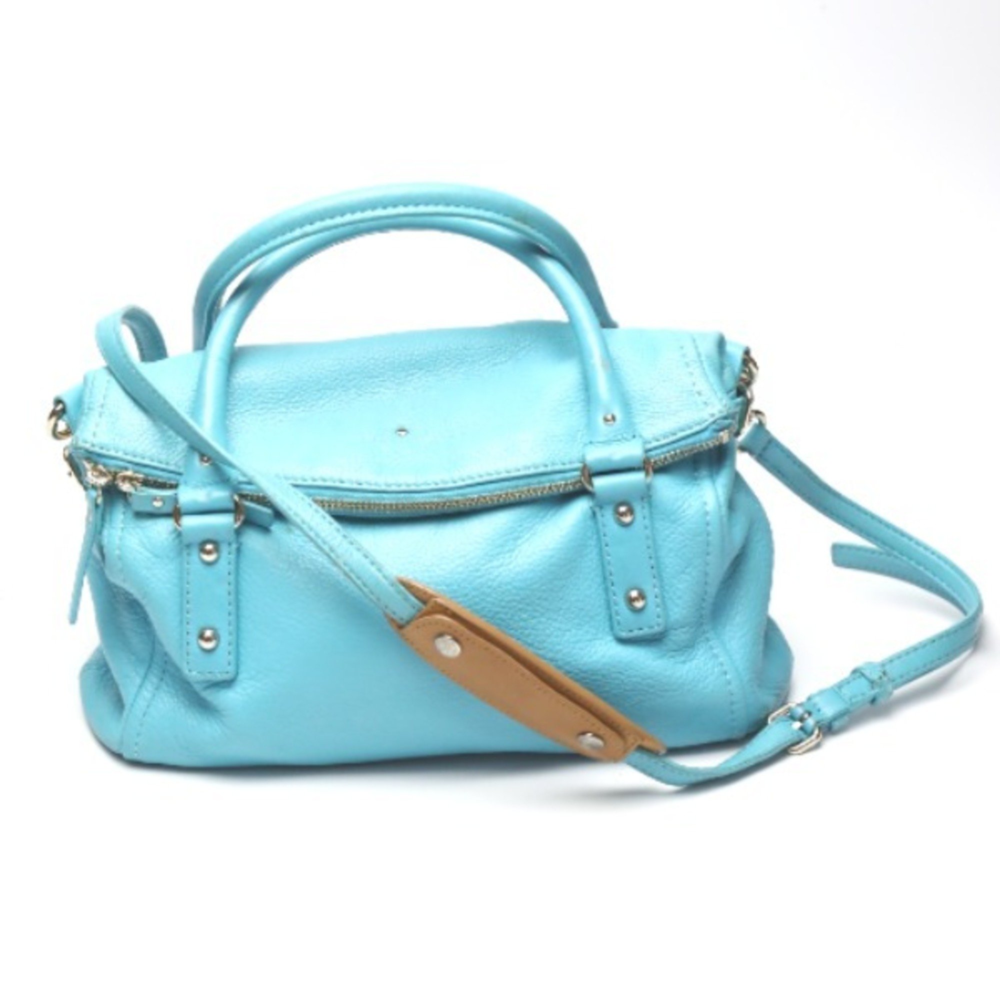 Kate Spade 2WAY Shoulder Bag Handbag Sky Blue