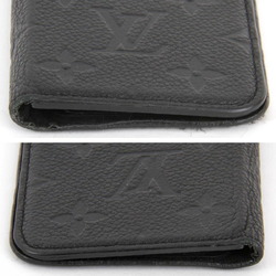 LOUIS VUITTON Folio M63586 Mobile/Smartphone Accessories Monogram Empreinte Black Men's For iPhone X/XS