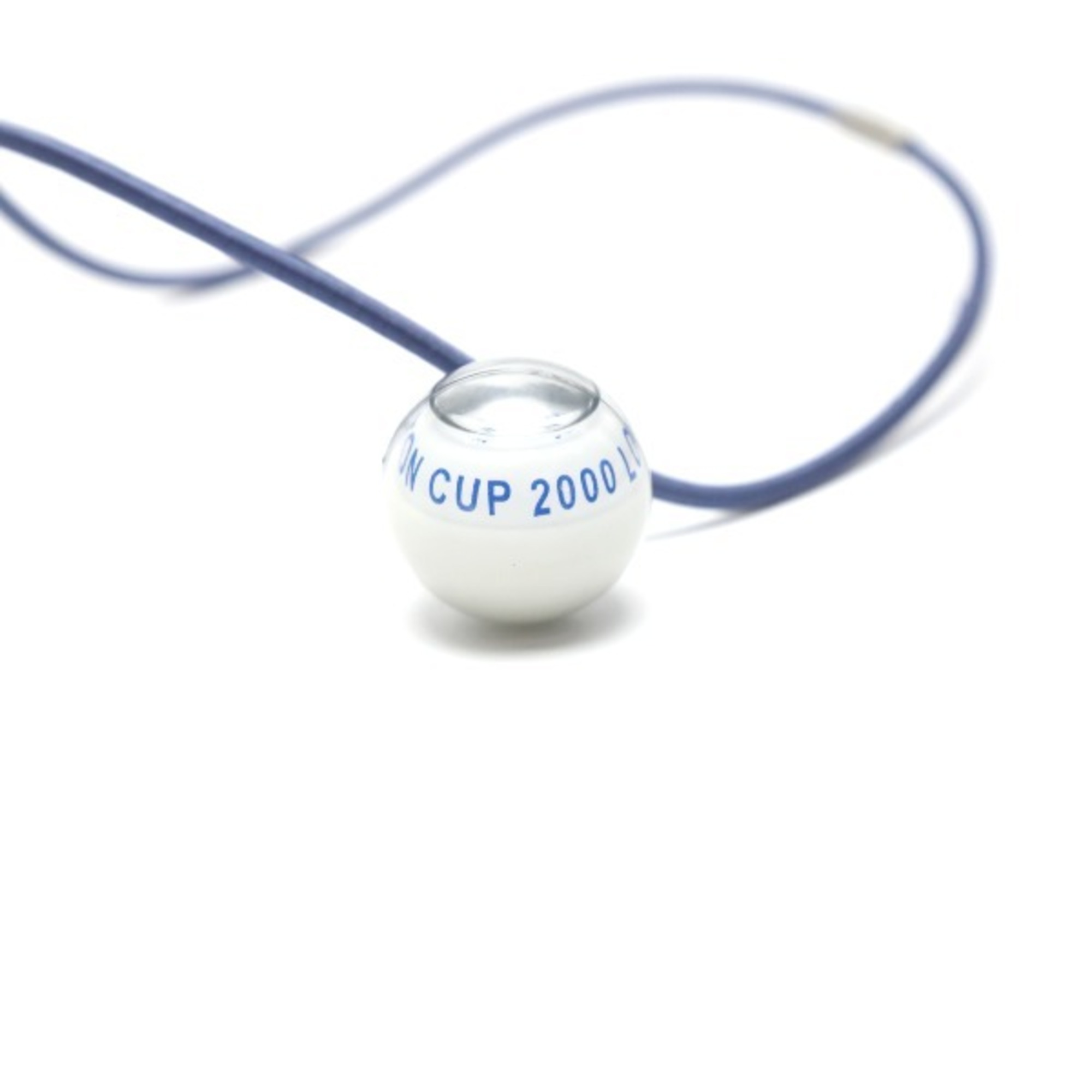LOUIS VUITTON Necklace Cup Compass Pendant Choker Louis Vuitton Blue LV