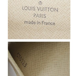 LOUIS VUITTON Louis Vuitton Multicle 4 N60386 Key Case Damier Azur Canvas Unisex